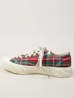 Age age cut red check off white -Negozio online UOMO Italia Age age cut red check off white dettaglio laterale 670x887 1