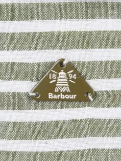 Barbour Betony Shirt Moss Stripe -Negozio online UOMO Italia Barbour Betony Shirt Moss Stripe detail 670x888 1