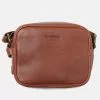 Barbour Clyde Leather Bag Brown