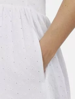 Barbour Hopewell Dress White -Negozio online UOMO Italia Barbour Hopewell Dress White pocket detail 670x882 1