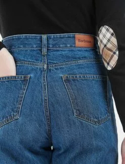 Barbour Moorland Jeans Original Wash -Negozio online UOMO Italia Barbour Moorland Jeans Original Wash detail 670x882 1