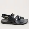 Brador Sandalo Strips Nero
