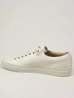 Buttero Tanino low top white -Negozio online UOMO Italia Buttero Tanino low top bianco dettaglio laterale