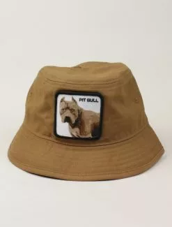 Goorin Bros Bucket Hat Pit Bull Cognac