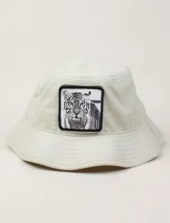 Goorin Bros Bucket Hat Tiger White