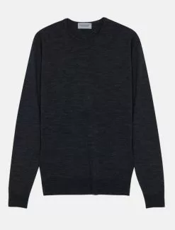 John Smedley Lundy Charcoal