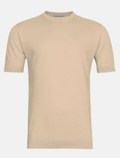 John Smedley Park Pique Ecru