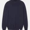 Peregrine Beauford Polo Neck Navy