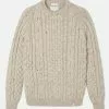 Peregrine Hudson Aran Jumper Skiddaw