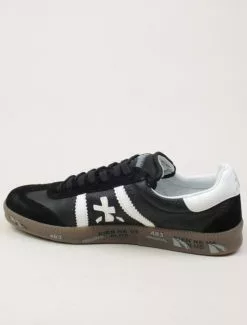 Premiata Bonnie 5238 Nero Bianco -Negozio online UOMO Italia Premiata Bonnie 5238 Nero Bianco laterale 670x882 1