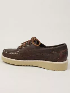 Sebago Askook Brown Tumbled EVA -Negozio online UOMO Italia Sebago Askook Brown Tumbled EVA dettaglio laterale 670x882 1