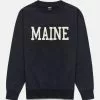 Sebago Bow Fleece Blue Marine Maine