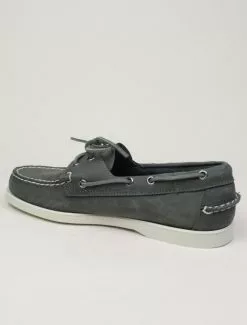 Sebago Docksides Portland Dk Grey -Negozio online UOMO Italia Sebago Docksides Portland Dk Grey dettaglio laterale 670x882 1