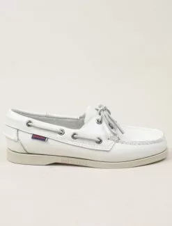 Sebago Docksides Portland Woman White