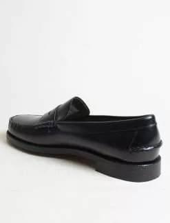 Sebago Classic Dan Moc Black -Negozio online UOMO Italia Sebago classic dan black interno