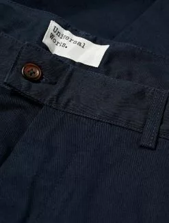 Universal Works Bakers Pant Navy -Negozio online UOMO Italia Universal Works Bakers Pant Navy dettaglio etichetta 670x883 1
