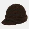 YMC Jeep Merino Wool Cap Green Brown